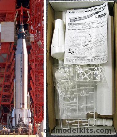 Estes 1/32 Large Scale 36 inch Atlas Missile plastic model kit